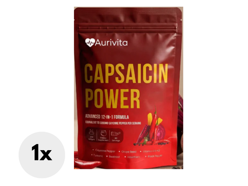 Aurivita Capsaicin Power - Cayenne Pepper Softgels