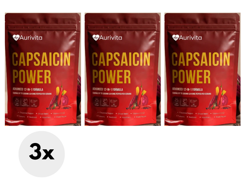 Aurivita Capsaicin Power - Cayenne Pepper Softgels